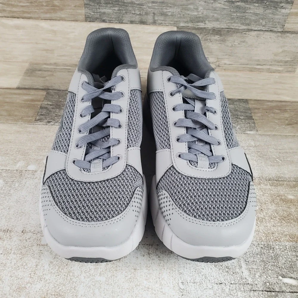 KURU Quantum 2.0 Mens Shoes Sz 11 M Running Storm Gray Mesh Lace Up Sneakers
